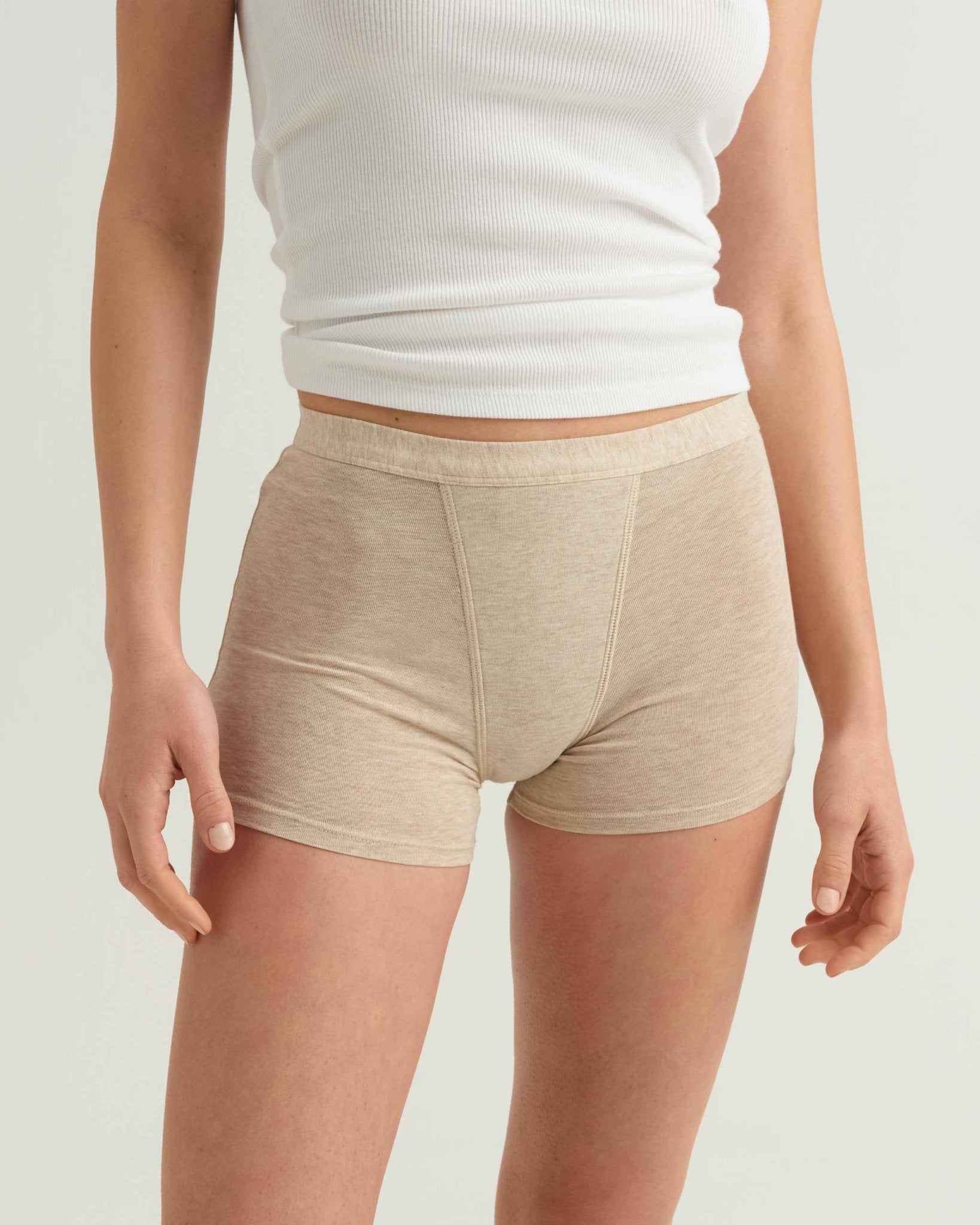 Leakproof Cotton Sleep Short Saalt