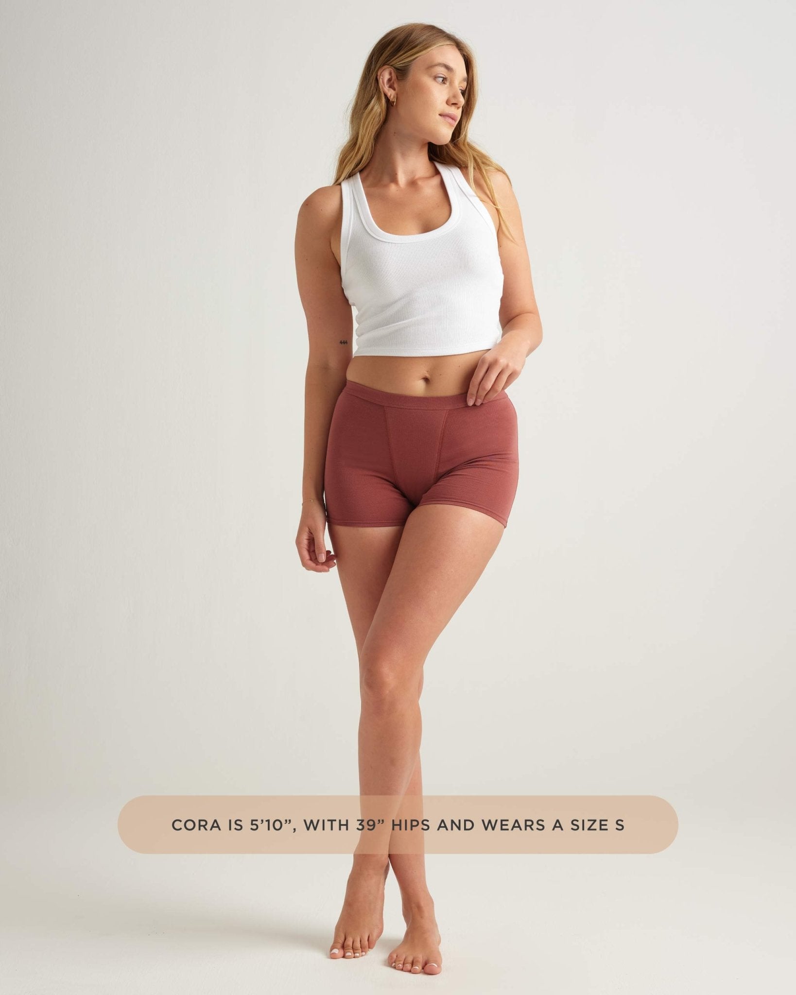 Leakproof Cotton Sleep Short Saalt