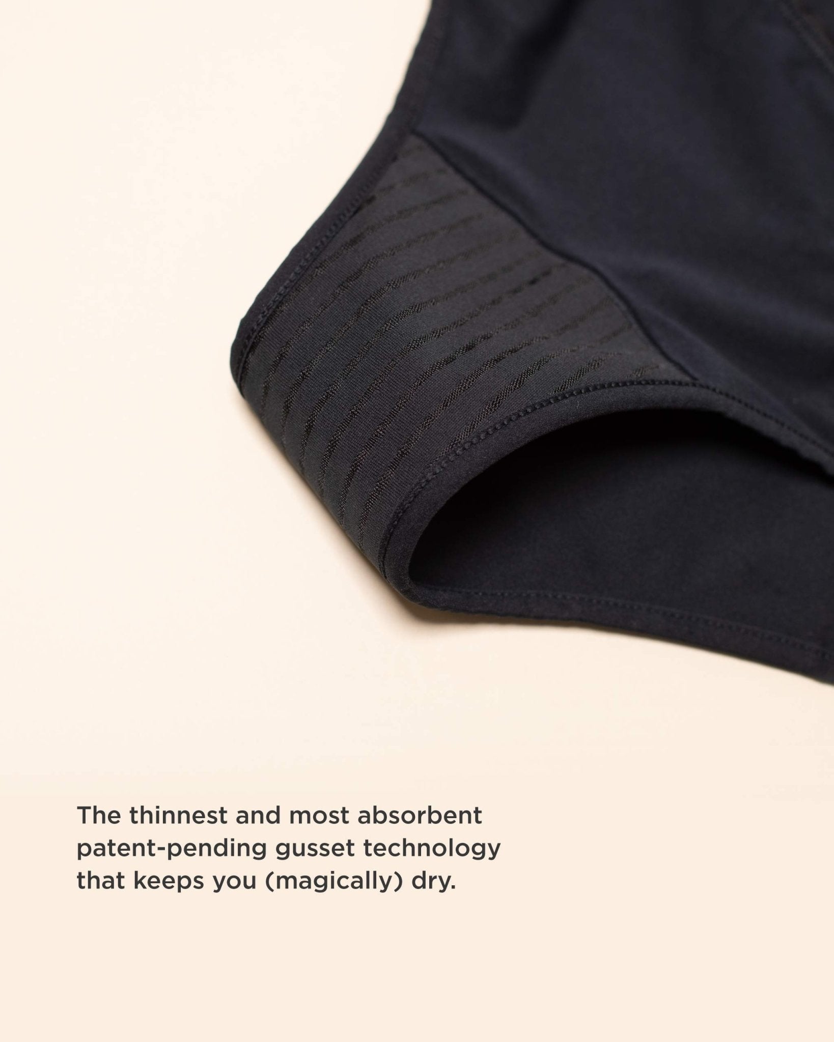 Leakproof Lace High Waist Saalt