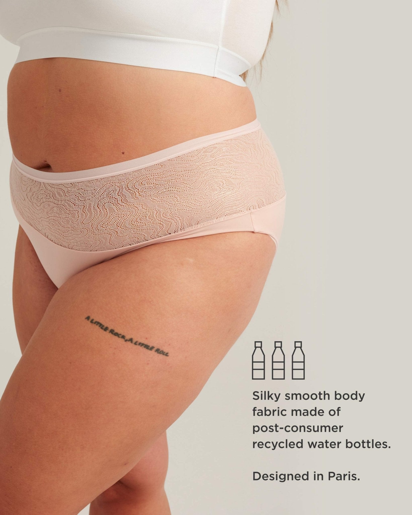 Leakproof Lace High Waist Saalt