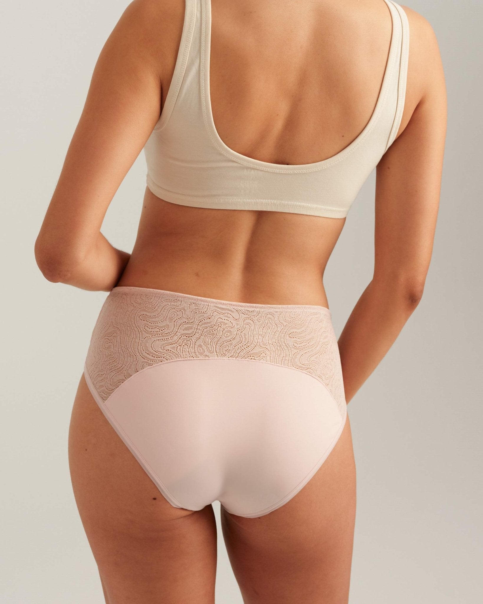 Leakproof Lace Hipster Saalt