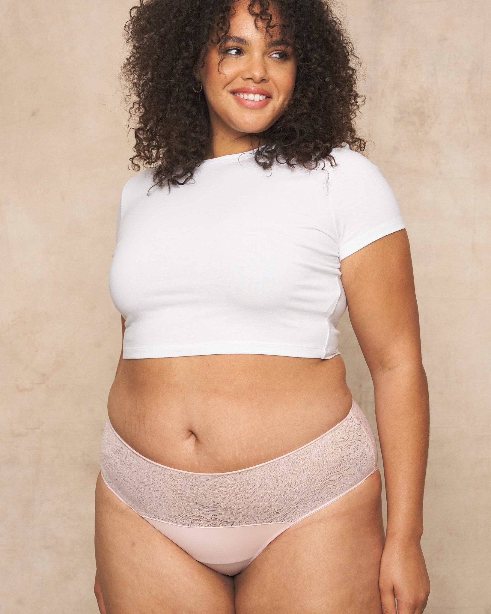 Leakproof Lace Hipster Saalt