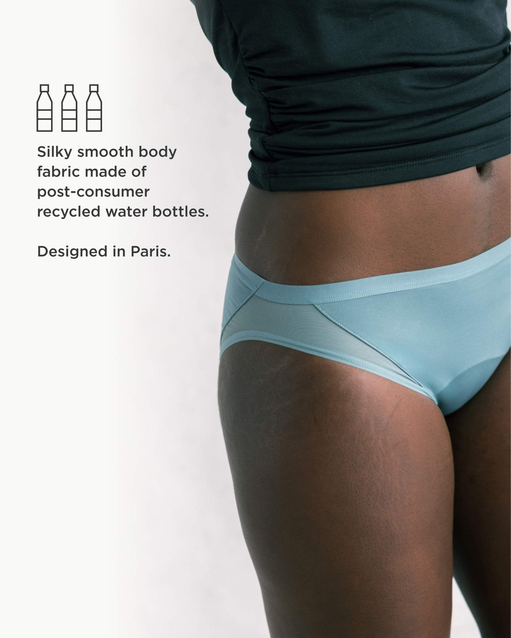 Leakproof Mesh Bikini Saalt