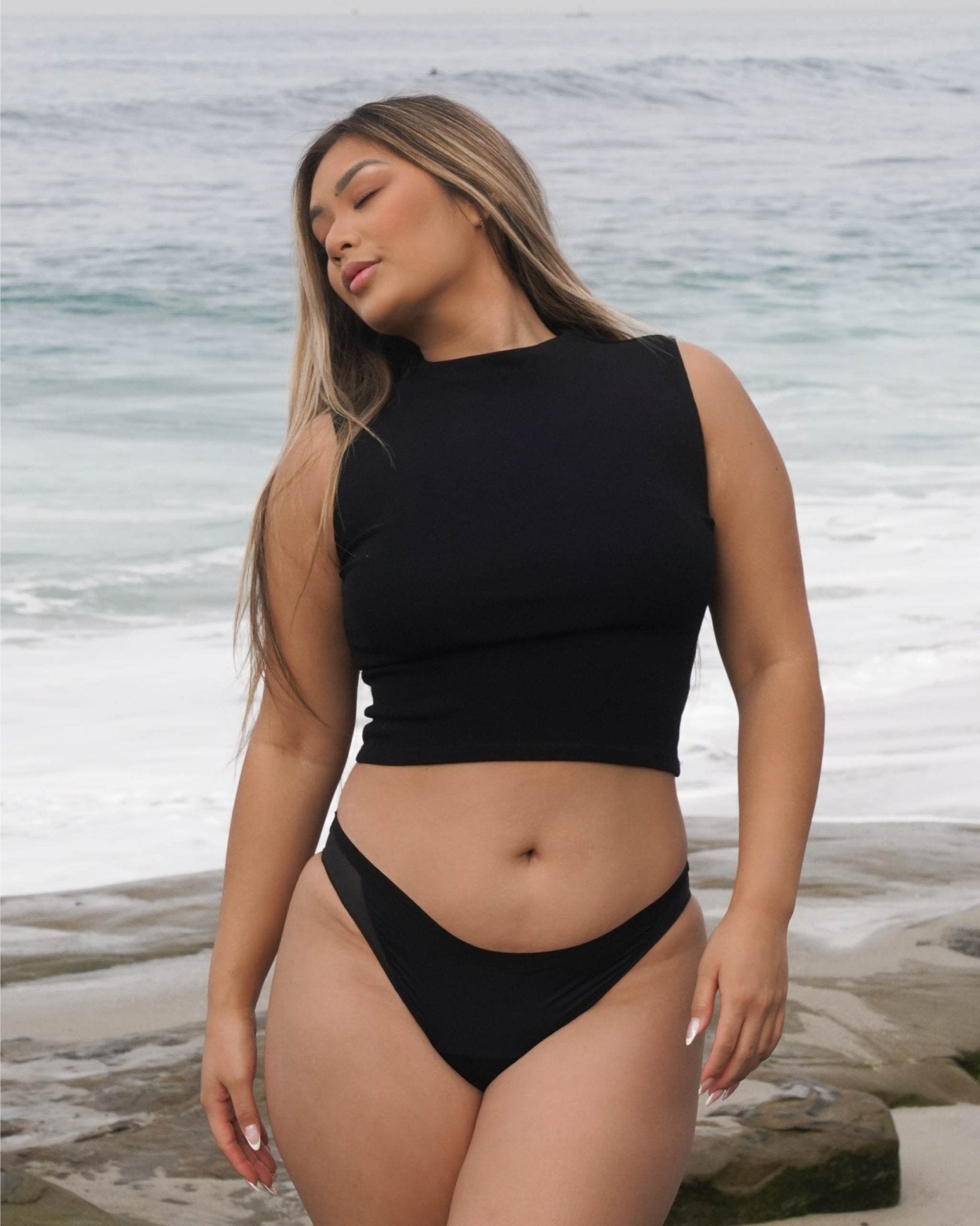 Leakproof Mesh Bikini Saalt