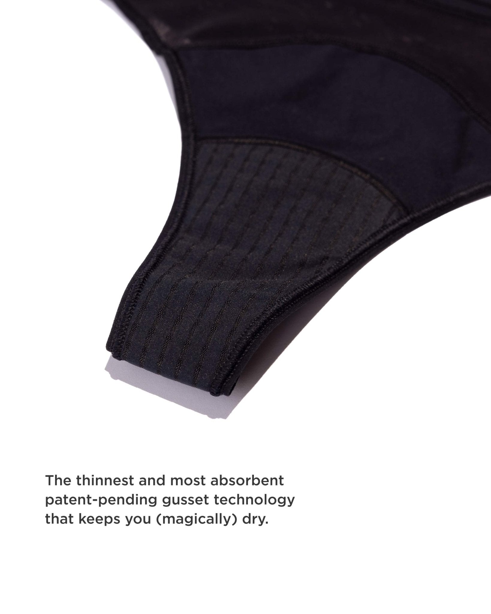 Leakproof Mesh Thong Saalt