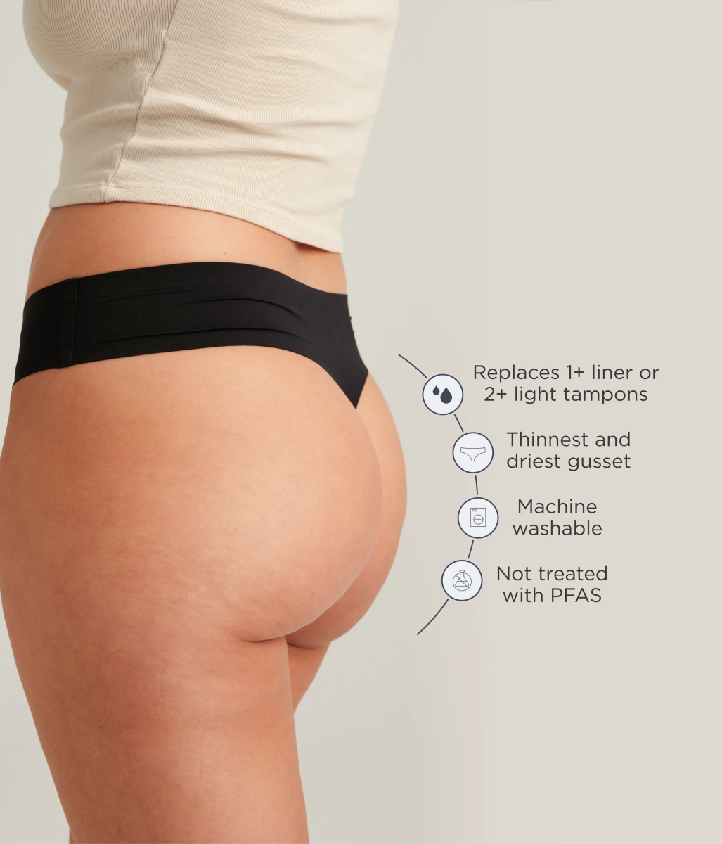 Leakproof Seamless Thong Saalt