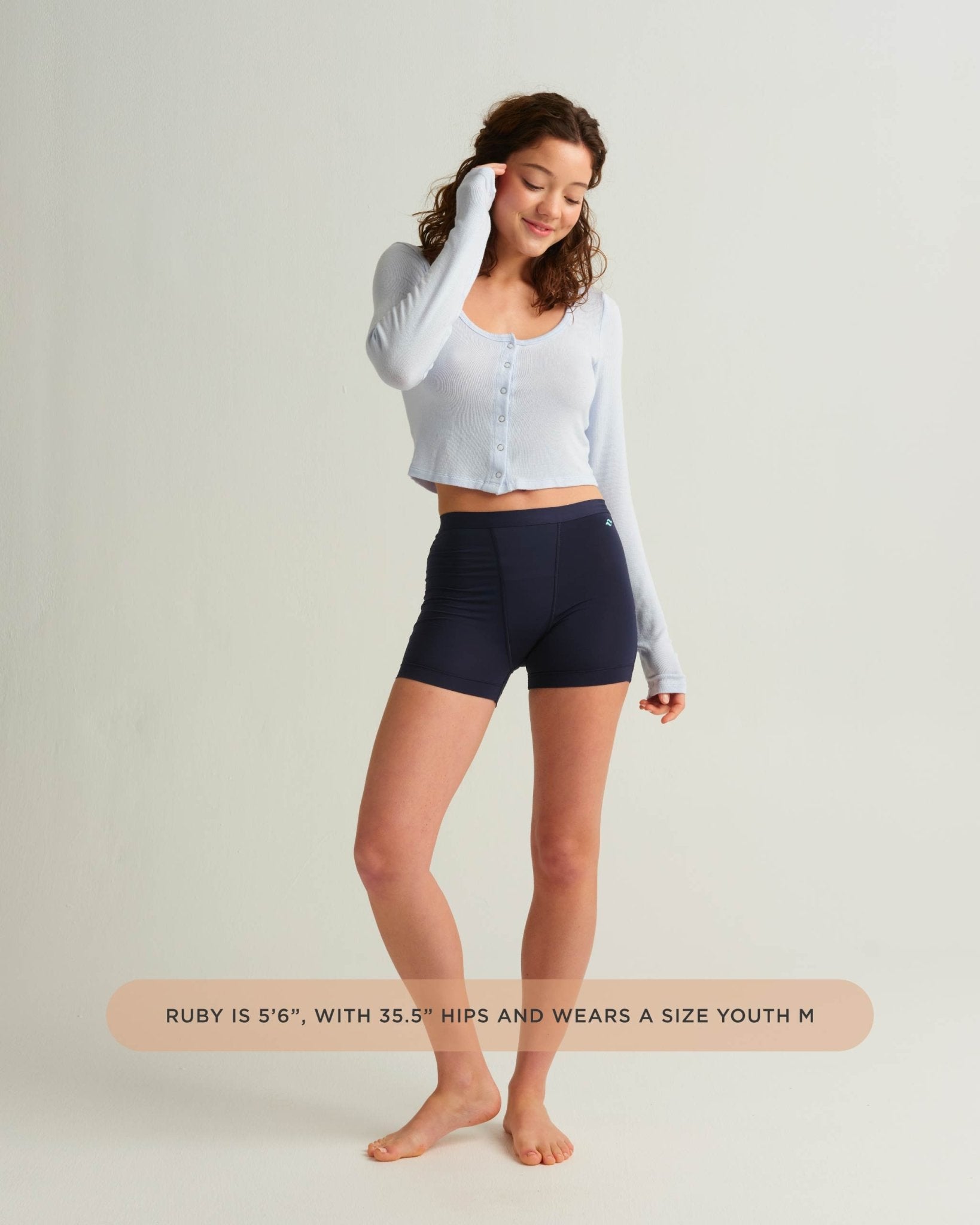 Leakproof Teen Sport Short Saalt