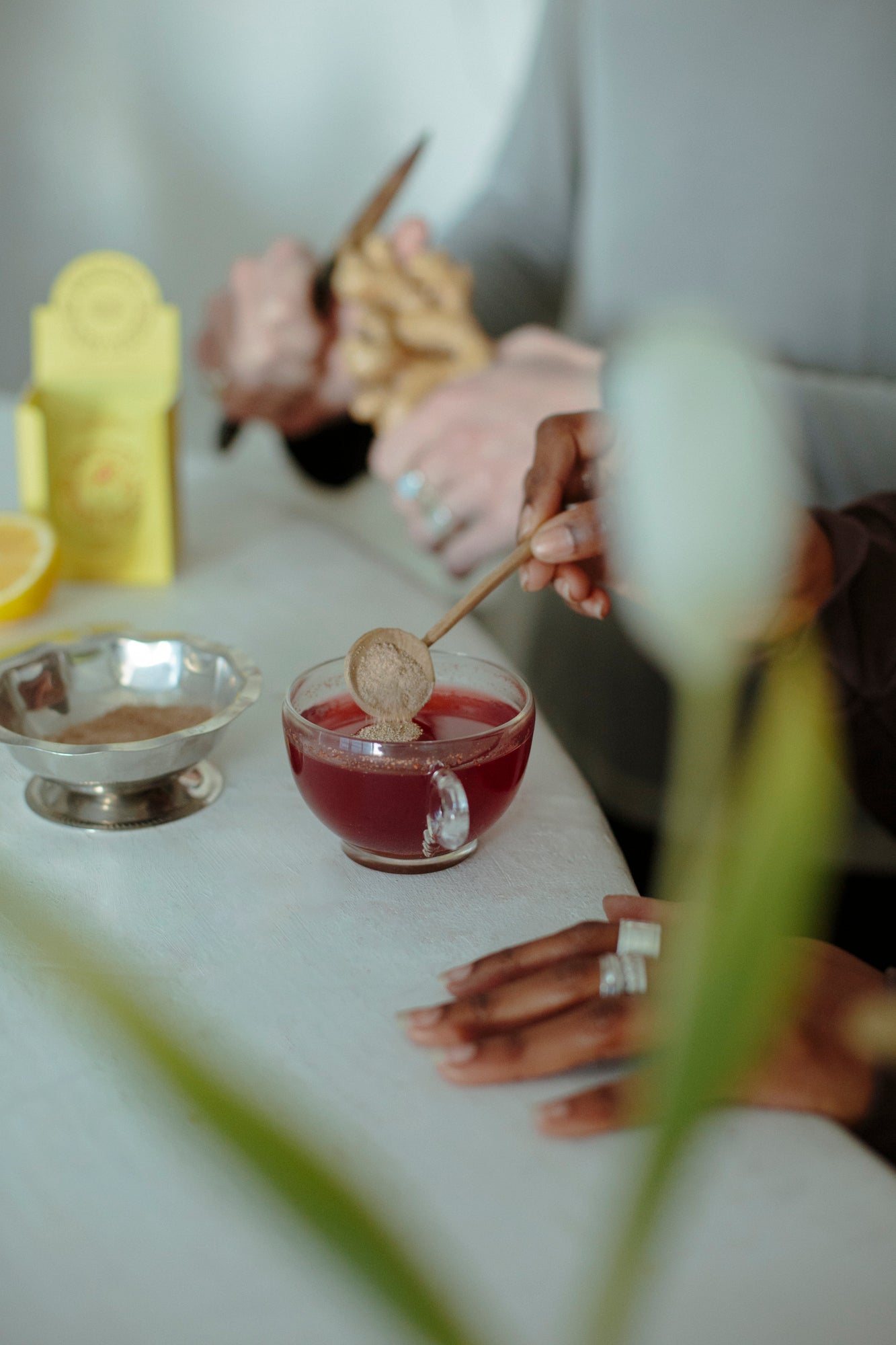 Lemon-Ginger Immune Toddy WOODEN SPOON HERBS