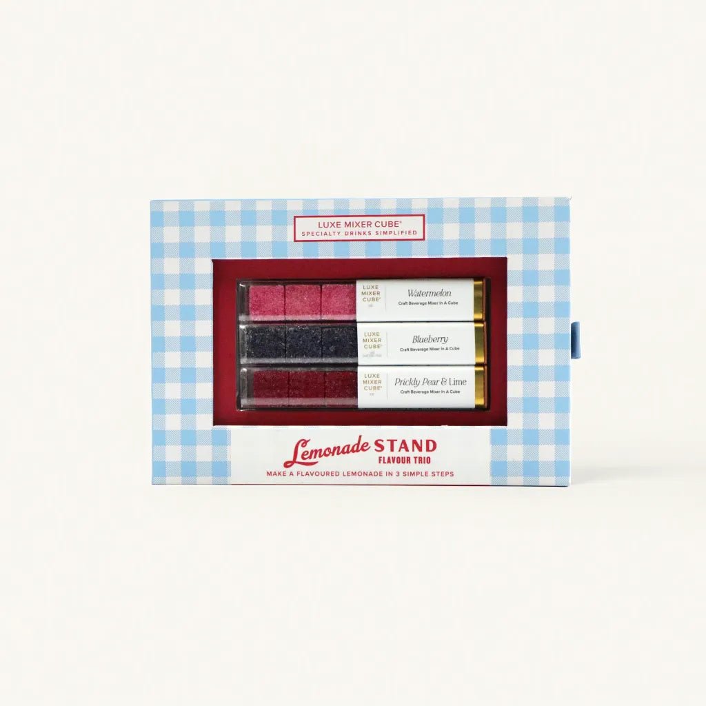 Lemonade Stand Trio | Craft Fruit Mixer Cubes Teaspressa