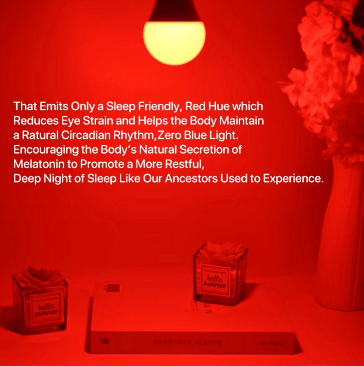 Lightbulb Circadian Friendly - Red DreamWalkerz