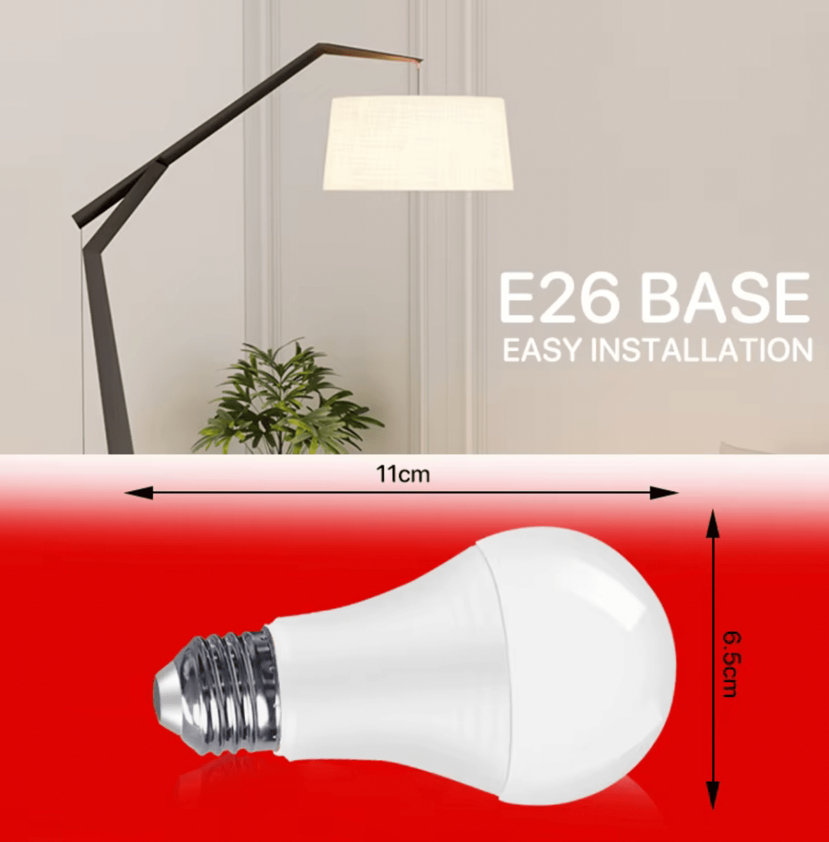 Lightbulb Circadian Friendly - Red DreamWalkerz