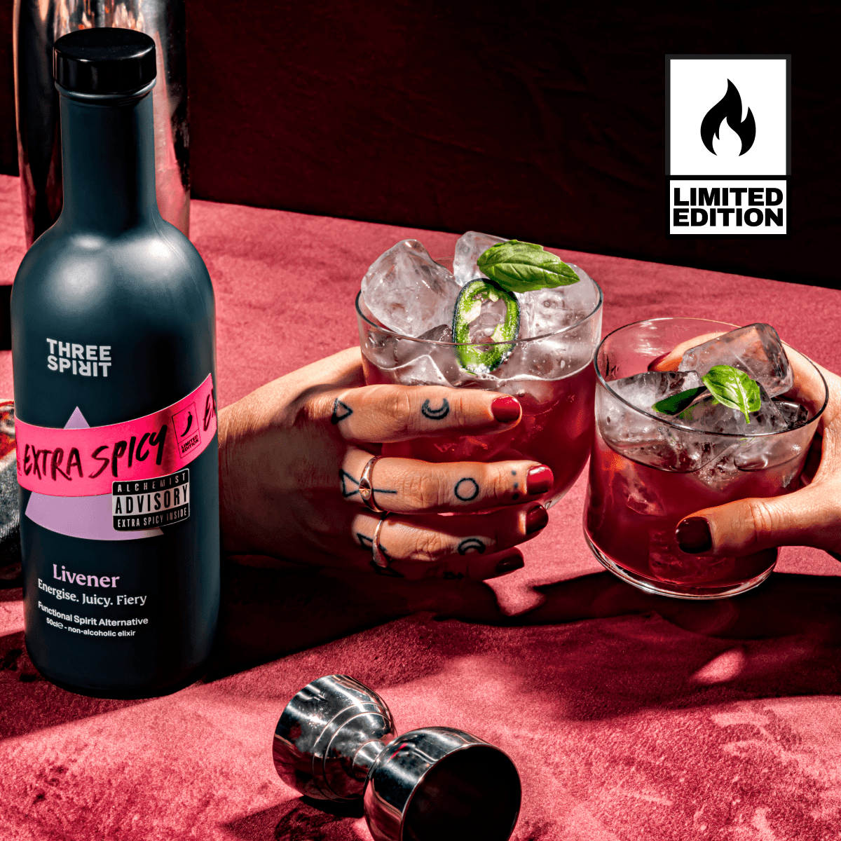Livener XS • LIMITED EDITION Non - Alcoholic Botanical Elixir Three Spirit US