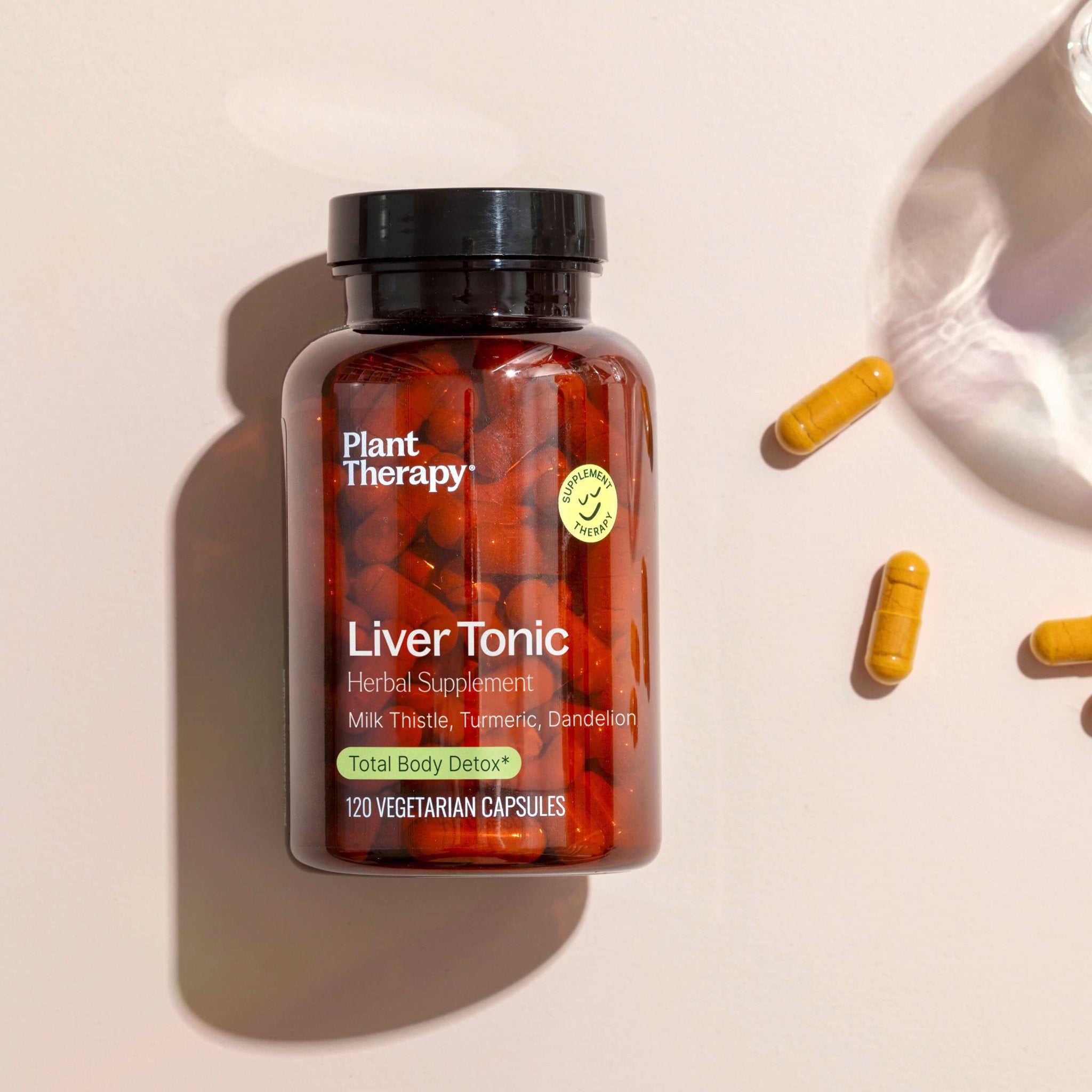 Liver Tonic Herbal Supplement - 120 Capsules Plant Therapy