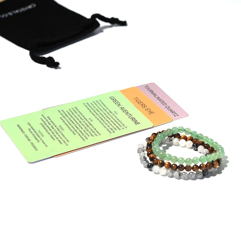 Lucky Bracelet Trio CRYSTALS.COM