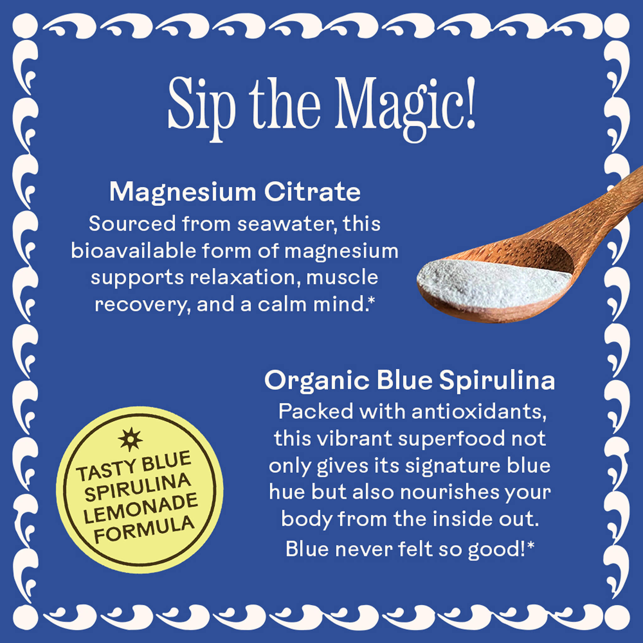 Magic Magnesium WOODEN SPOON HERBS