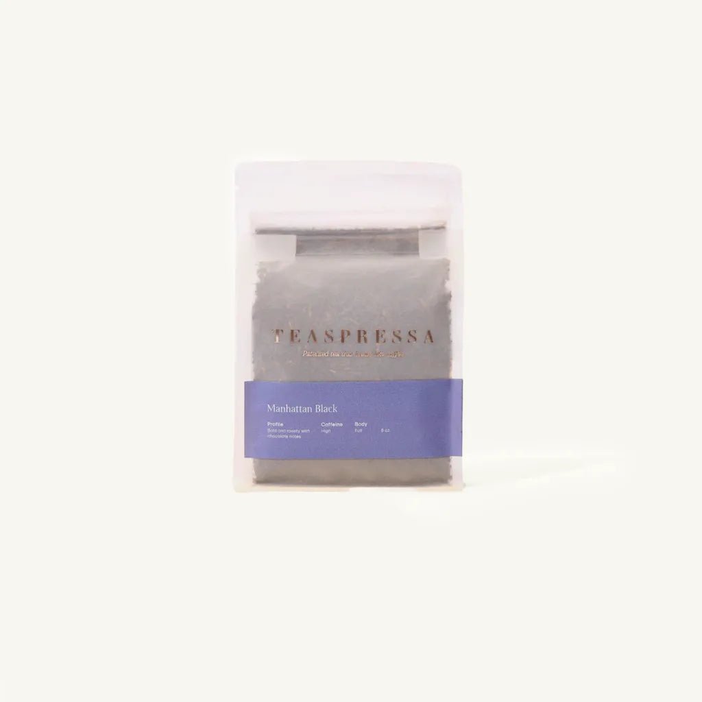 MANHATTAN BLACK | TEA POUCH Teaspressa