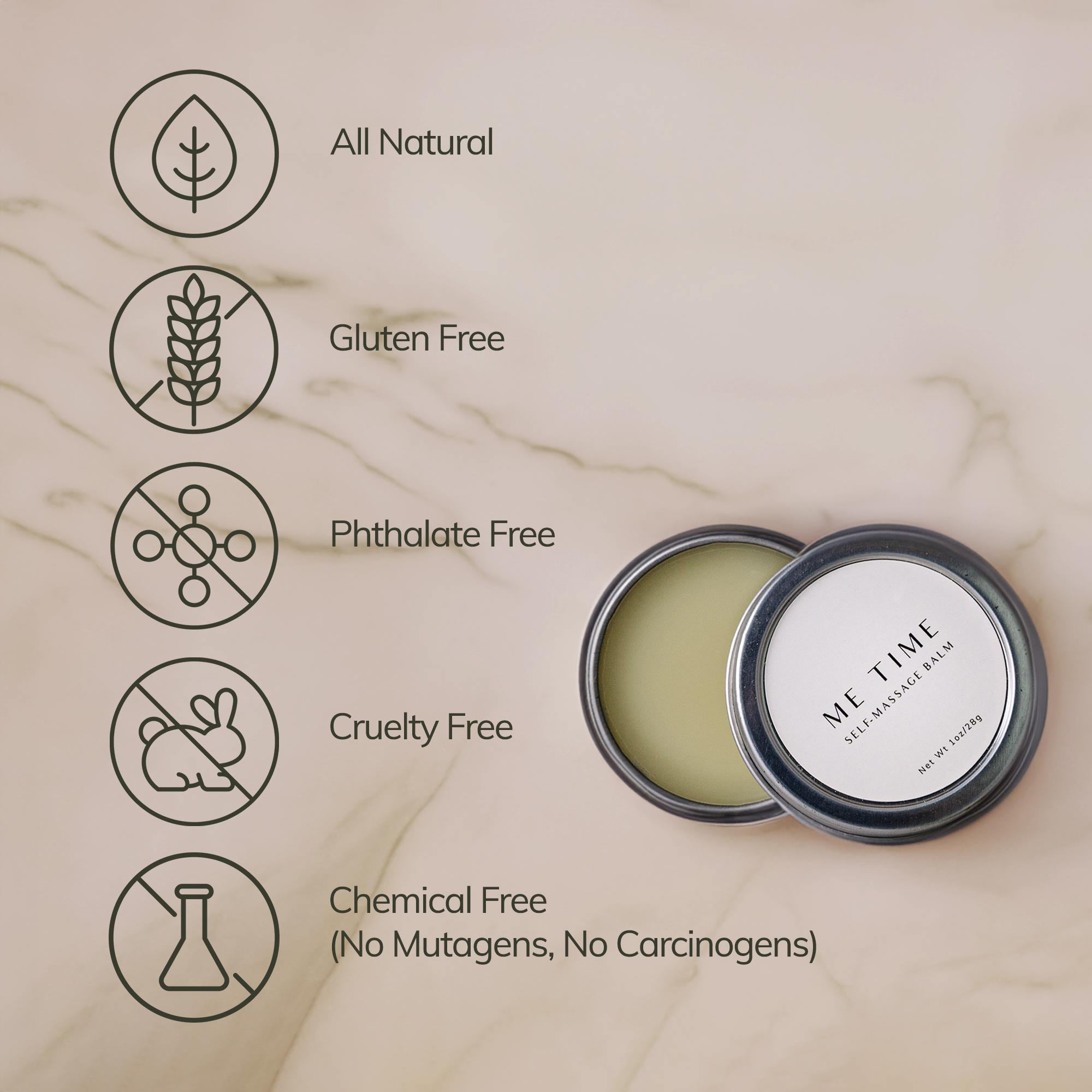 ME TIME Self - Massage Soft Balm CEDAR AND MYRRH