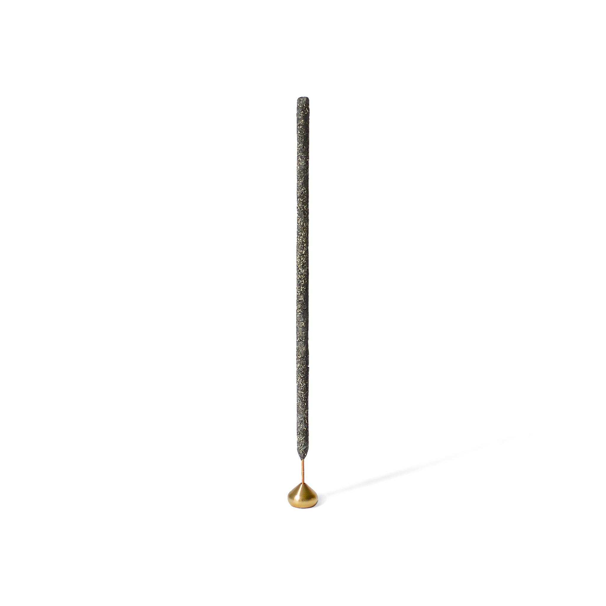 Medium Waterdrop Brass Incense Holder CEDAR AND MYRRH