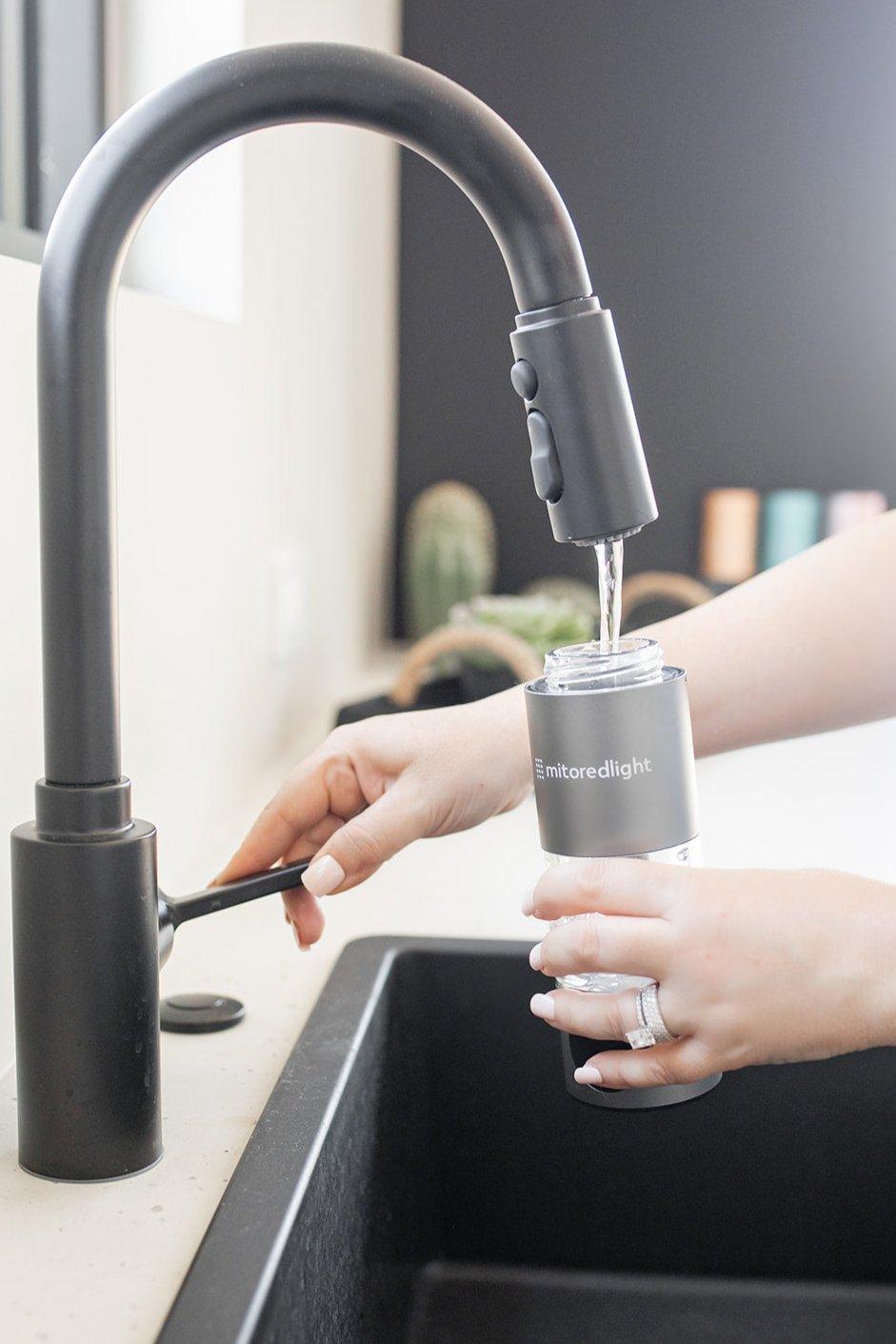 MitoHYDRO™ Ultra Premium Hydrogen Water Bottle Mito Red Light