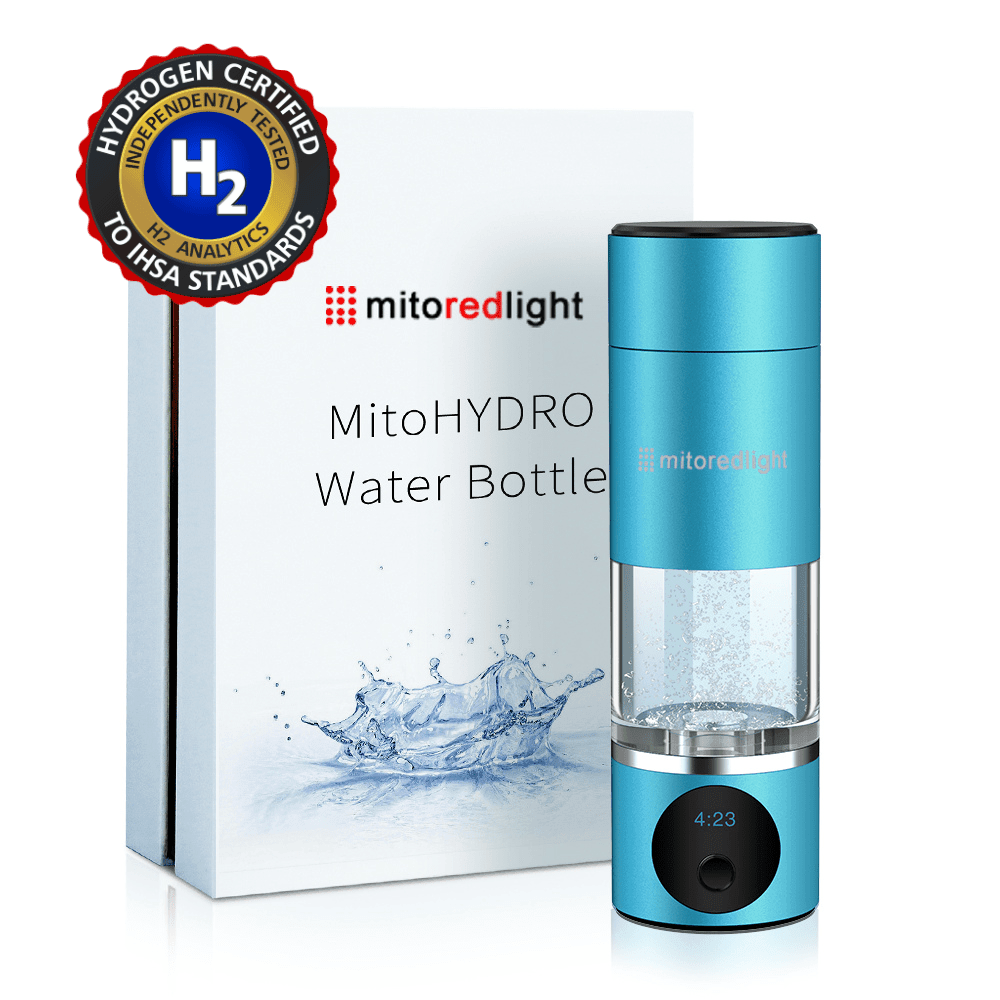 MitoHYDRO™ Ultra Premium Hydrogen Water Bottle Mito Red Light