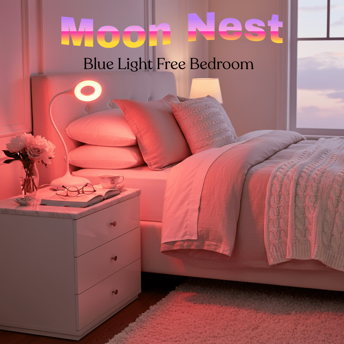 MoonNest - Circadian - Friendly Table/Desk/Nusery Lamp DreamWalkerz