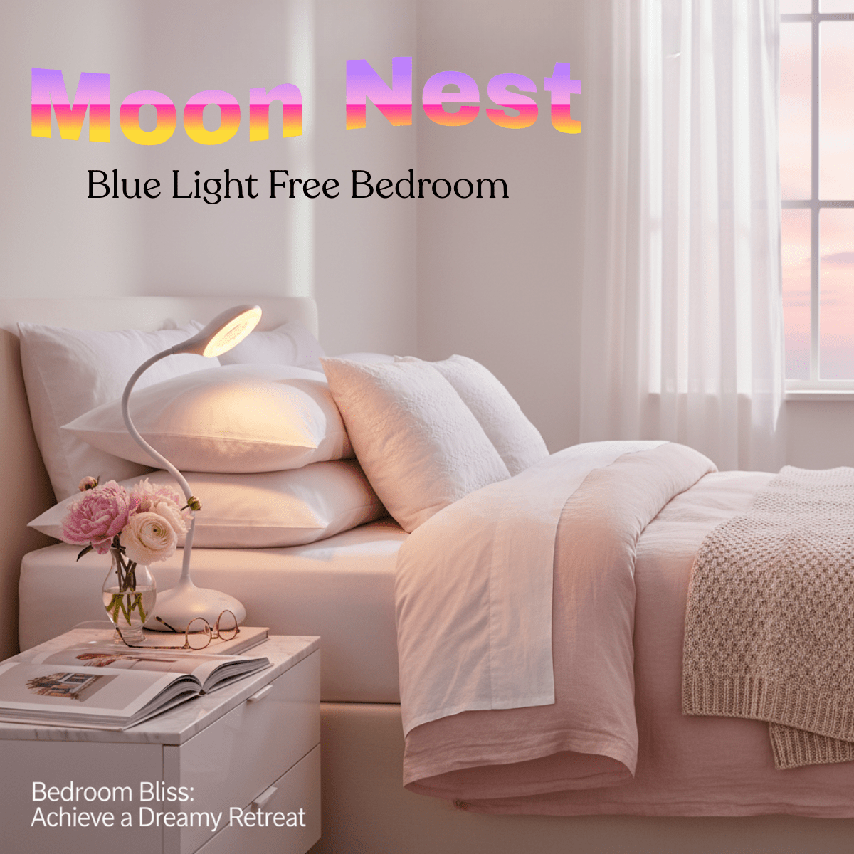 MoonNest - Circadian - Friendly Table/Desk/Nusery Lamp DreamWalkerz