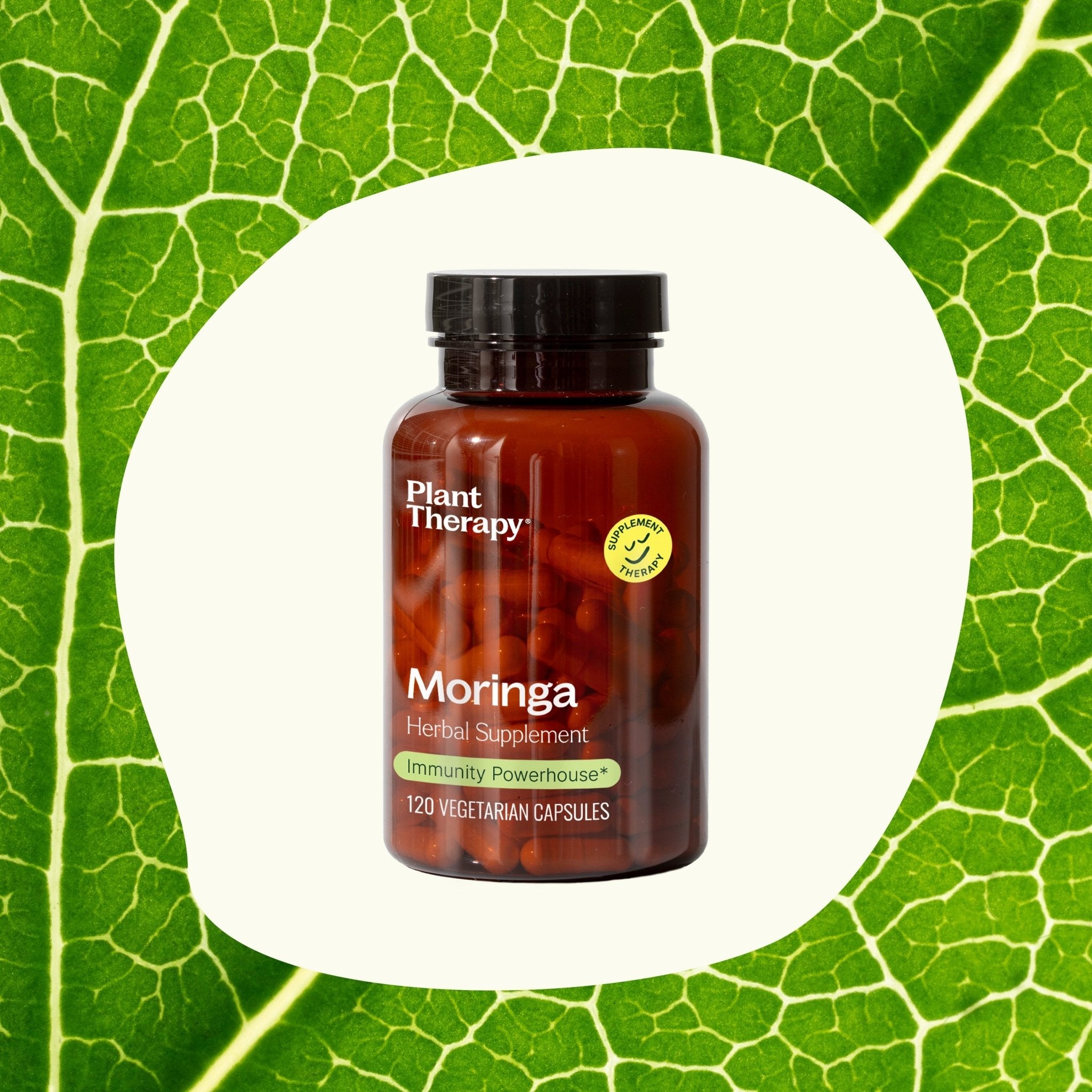 Moringa Herbal Supplement - 120 Capsules Plant Therapy