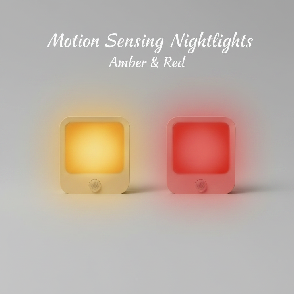 Nightlight - Motion Sensing Red Circadian Friendly