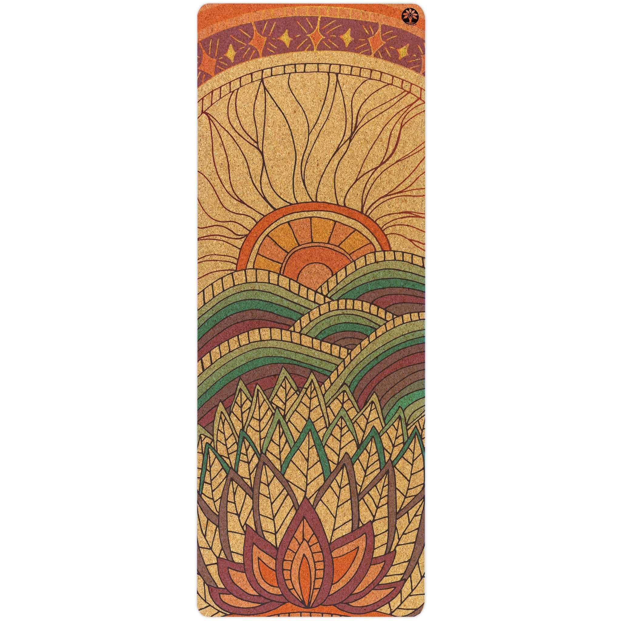 Mountain Magic Original Cork Yoga Mat Yoloha Yoga