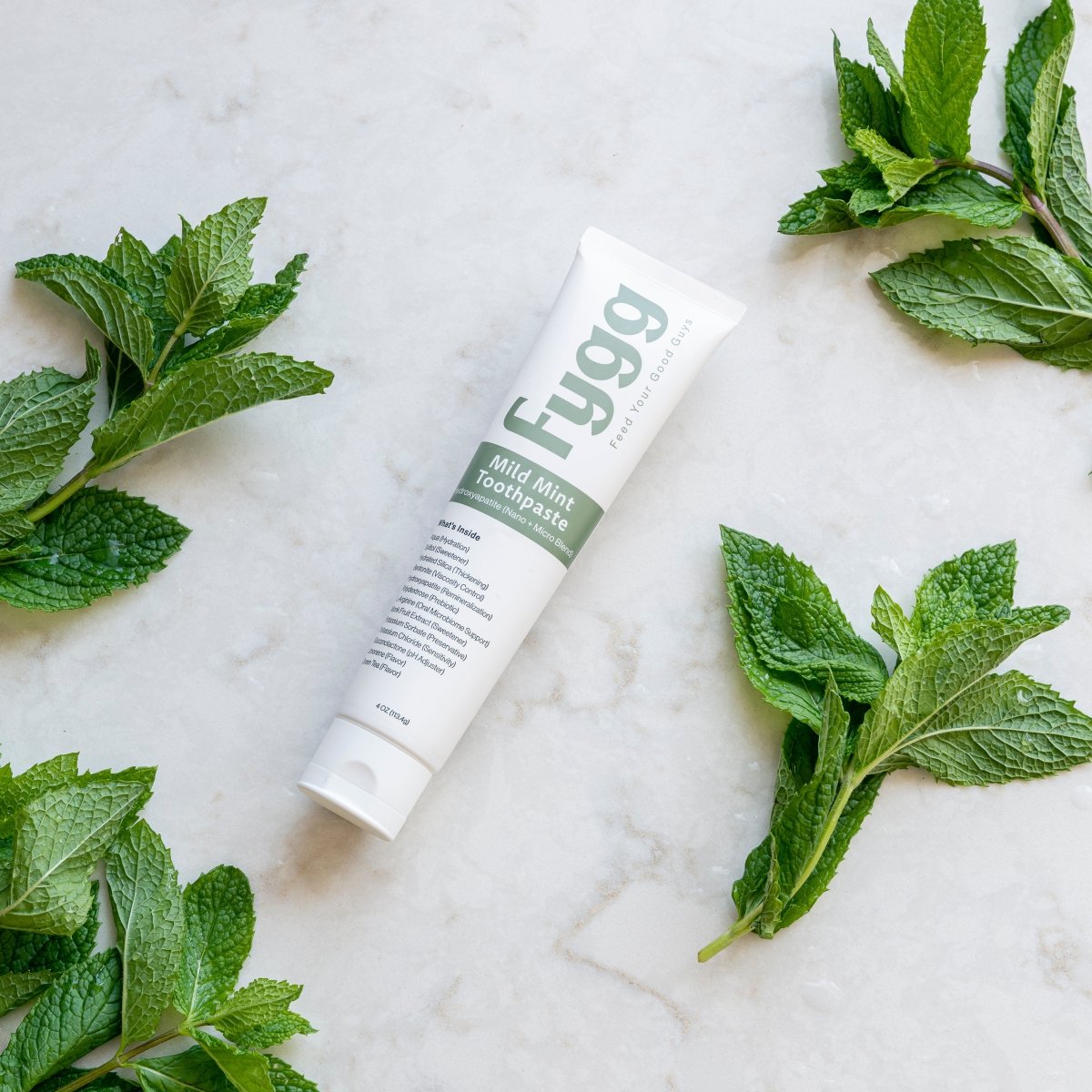 Nano-Hydroxyapatite Toothpaste with Prebiotics | Mild Mint Fygg