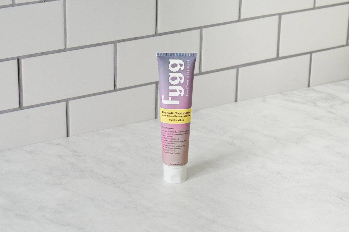 Nano-Hydroxyapatite Toothpaste with Prebiotics | Vanilla Vibes Fygg