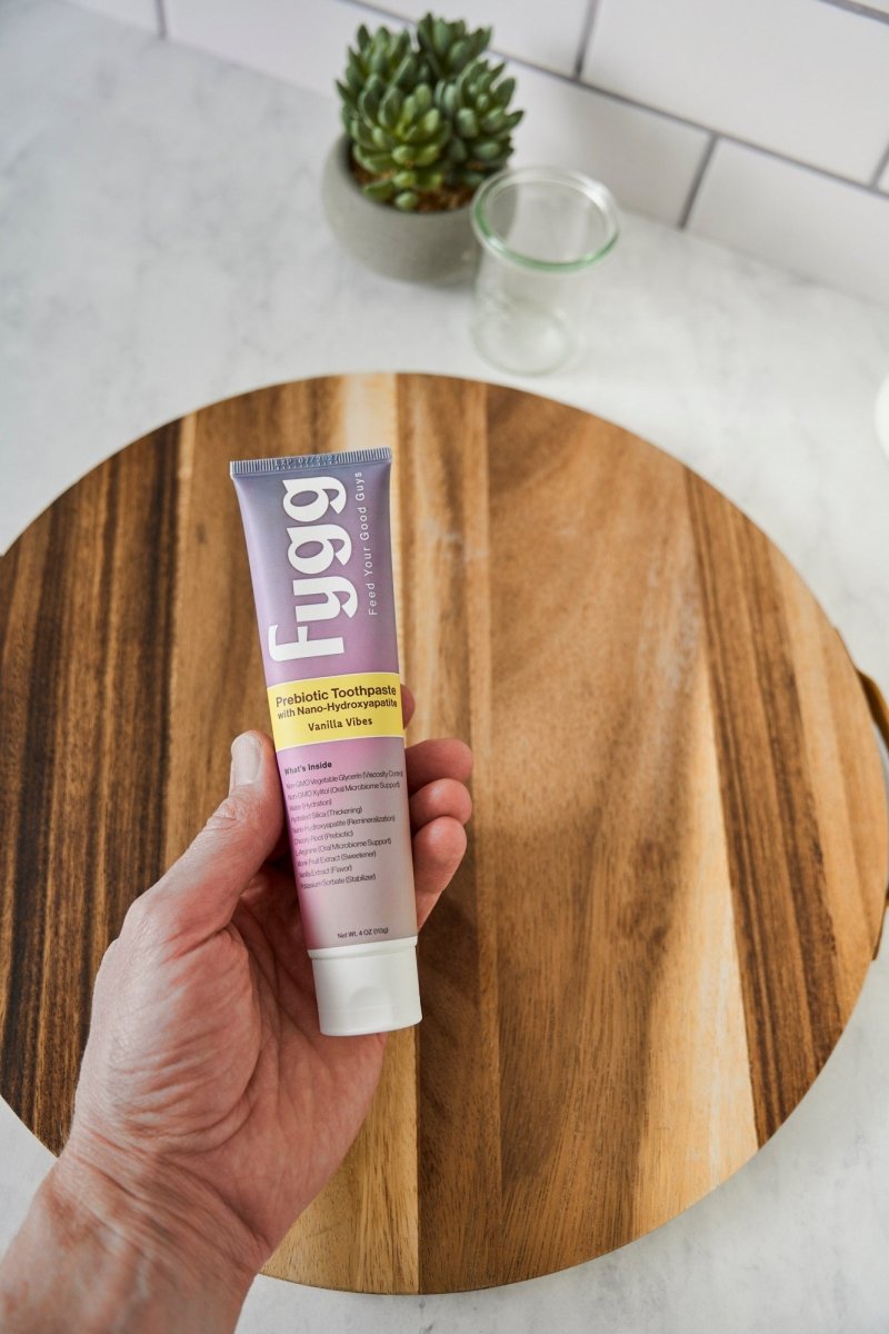 Nano-Hydroxyapatite Toothpaste with Prebiotics | Vanilla Vibes Fygg
