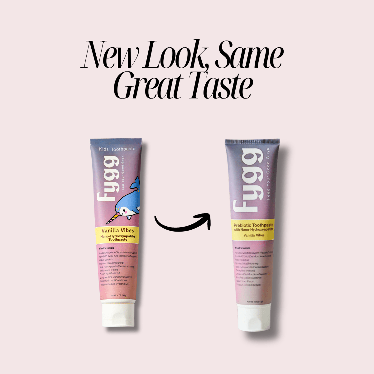 Nano-Hydroxyapatite Toothpaste with Prebiotics | Vanilla Vibes Fygg