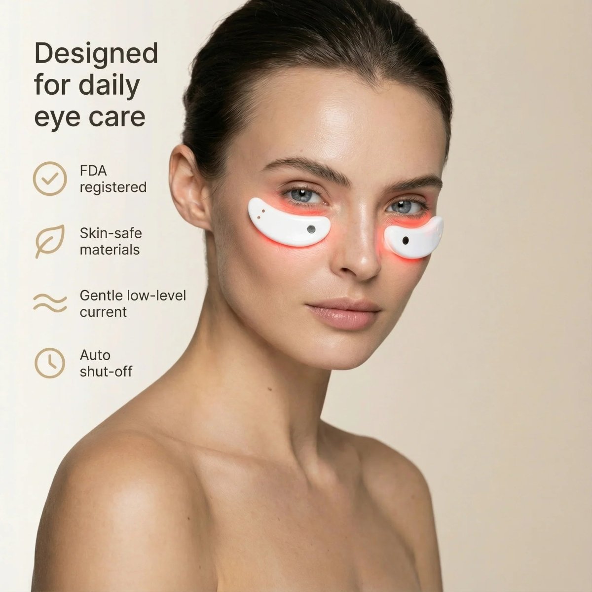 Nicebeam Red Light Therapy Eye Pods Nicebeam