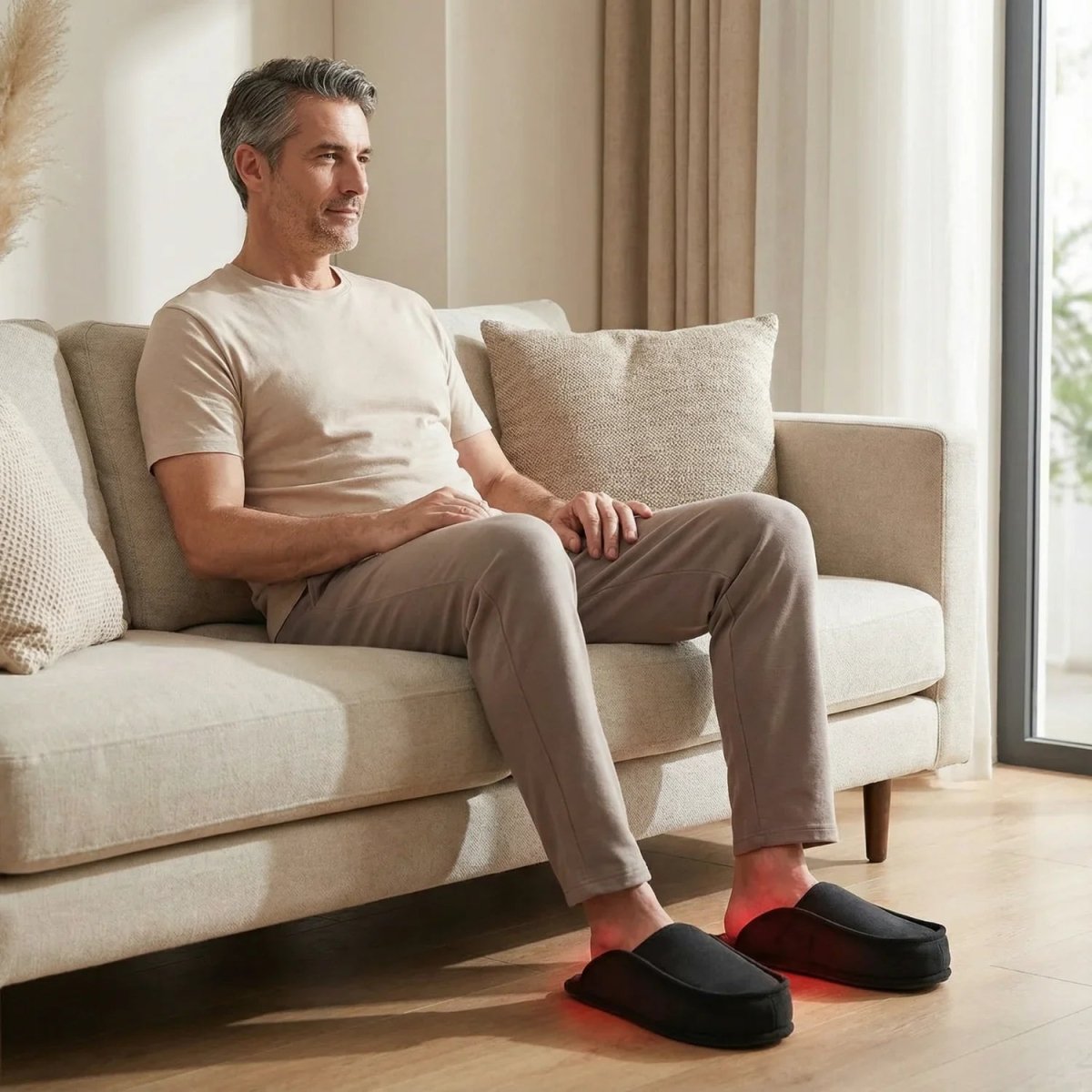 Nicebeam Red Light Therapy Slippers Nicebeam