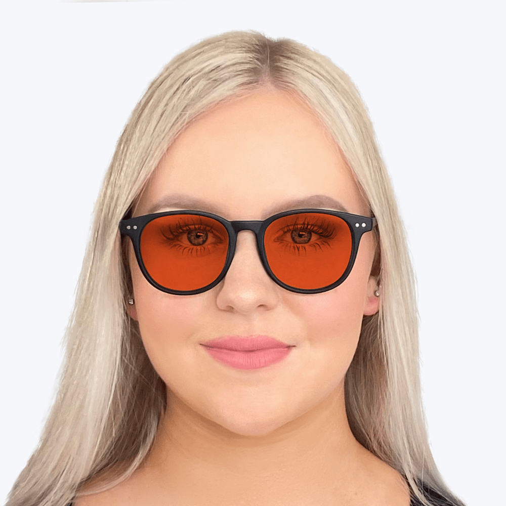 NightFall Billie Blue Blocking Glasses - Black BlockBlueLight