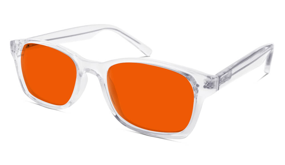 NightFall Lucent Blue Blocking Glasses - Crystal BlockBlueLight