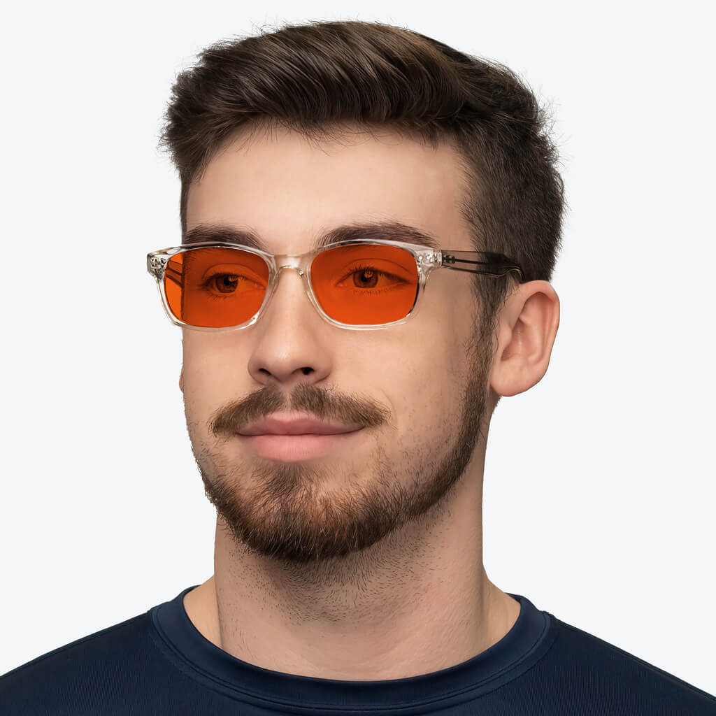NightFall Lucent Blue Blocking Glasses - Crystal BlockBlueLight