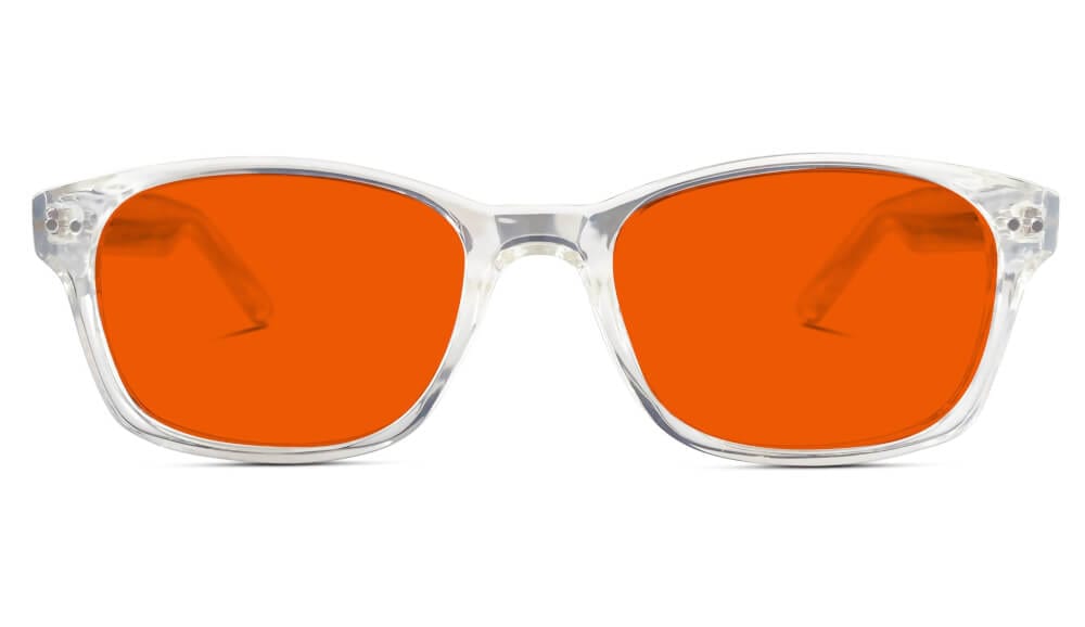 NightFall Lucent Blue Blocking Glasses - Crystal BlockBlueLight
