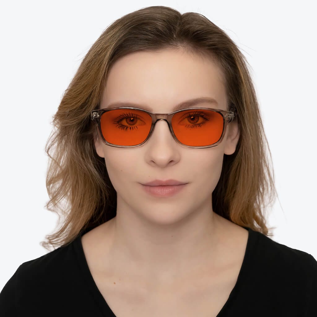 NightFall Lucent Blue Blocking Glasses - Pearl Grey BlockBlueLight