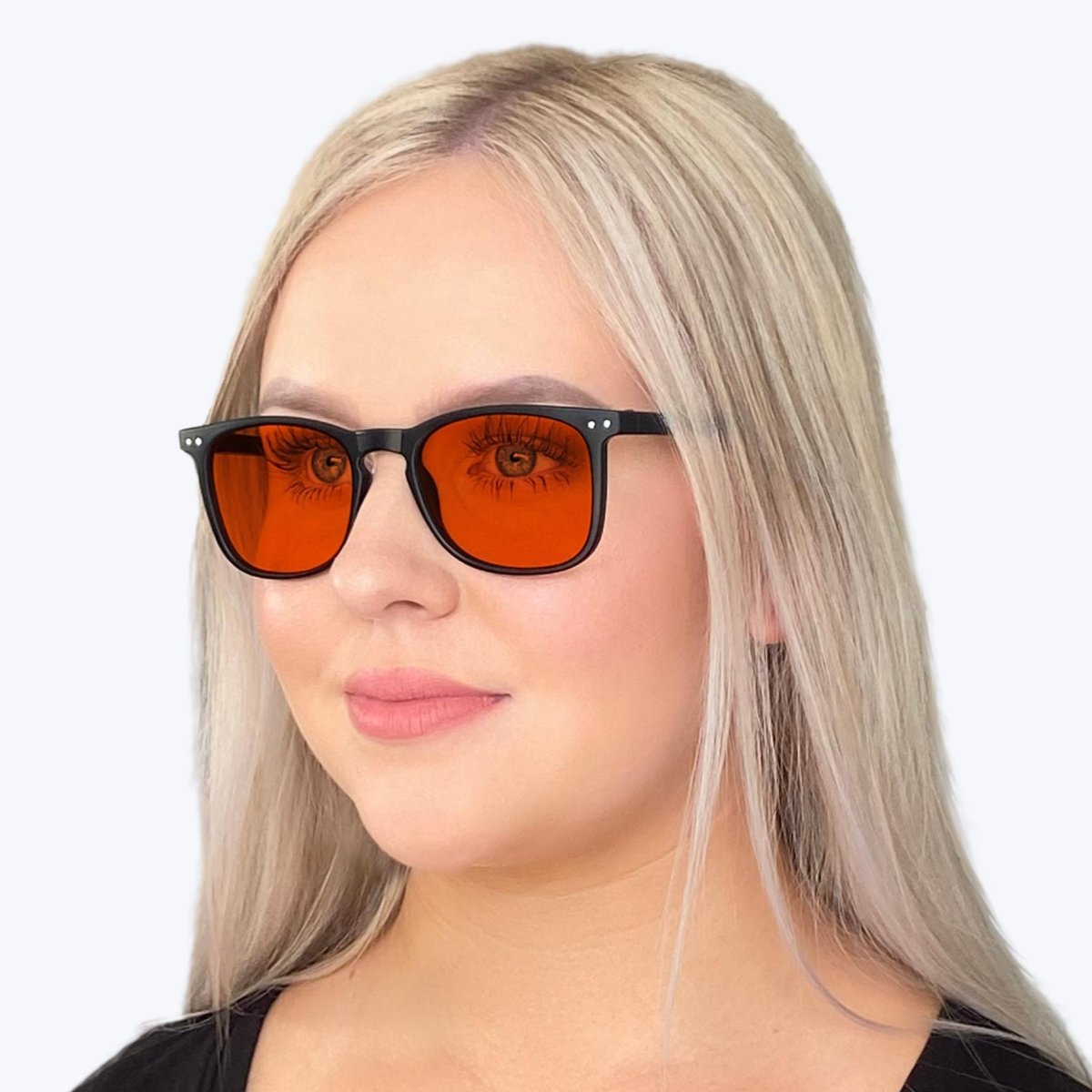 Nightfall Taylor Blue Blocking Glasses - Black BlockBlueLight