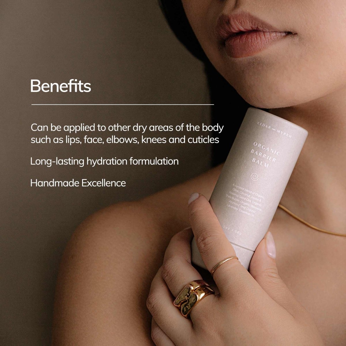 Organic Barrier Balm CEDAR AND MYRRH