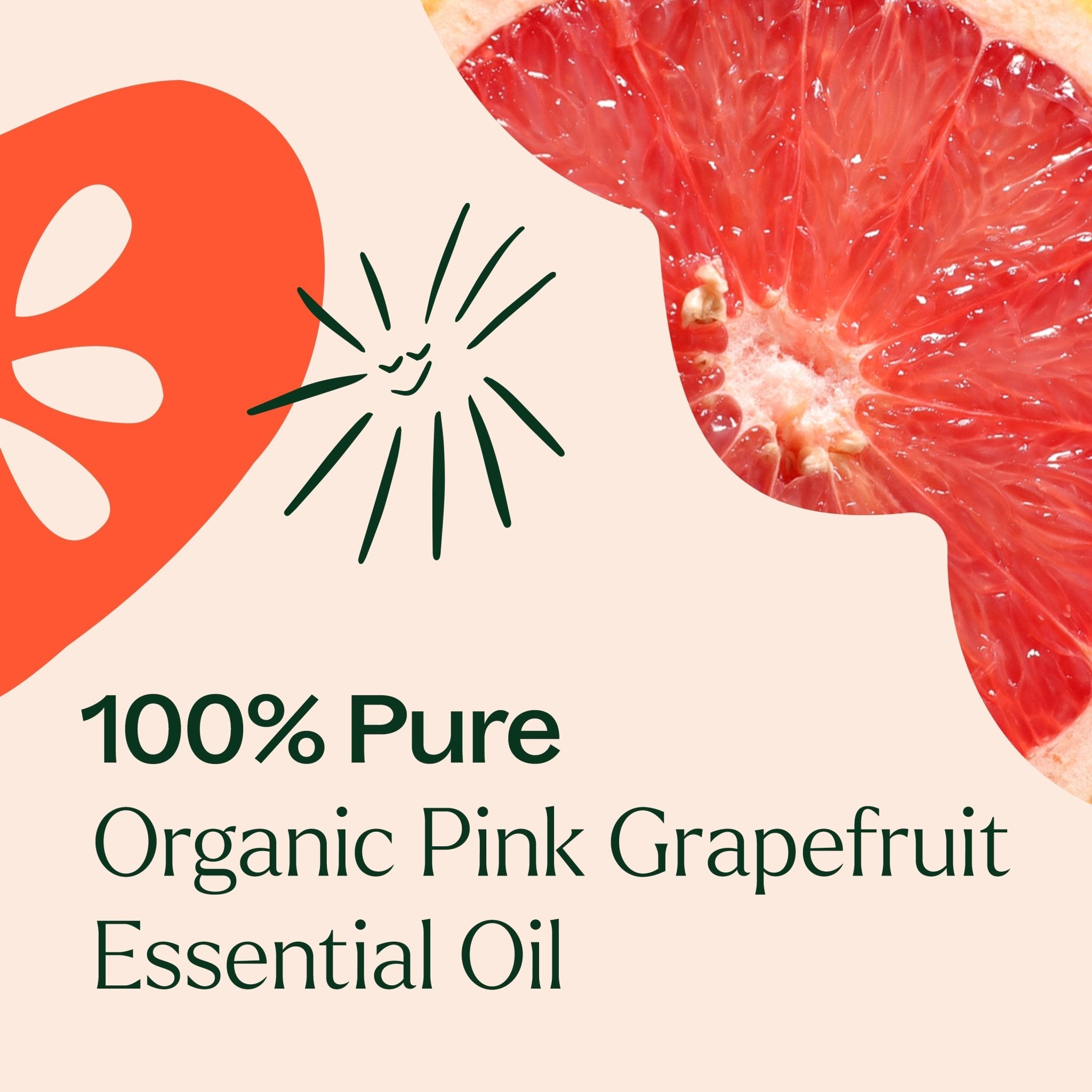 Organic Pink Grapefruit Essential Oil Plant Therapy
