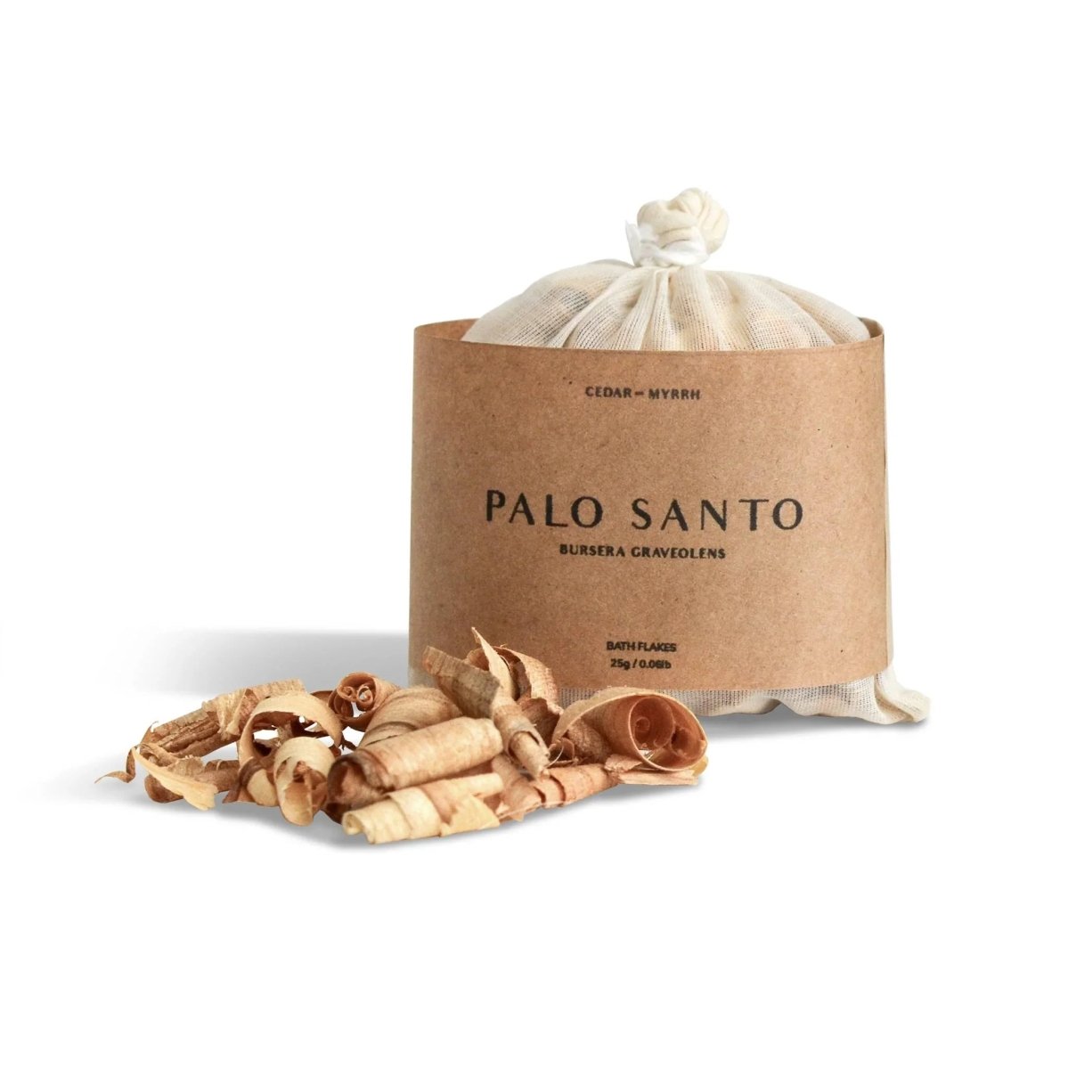 Palo Santo Bath Flakes CEDAR AND MYRRH