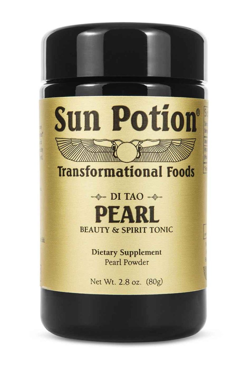 Sun Potion Di Tao Pearl 2.8 oz jar for beauty and spirit tonic, front view