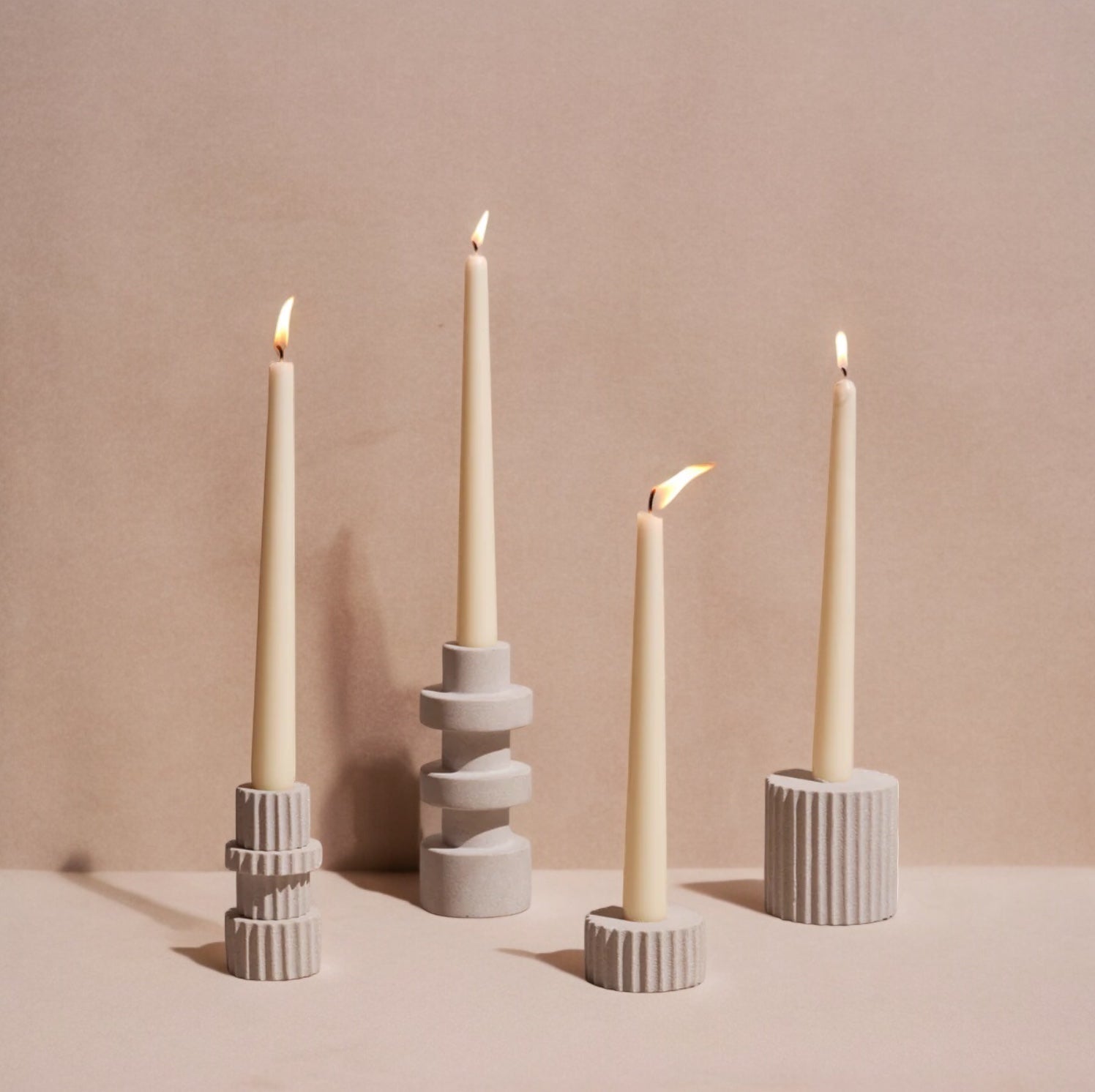 Pilar Low Candle Holder by Diego Olivero Studio MESO
