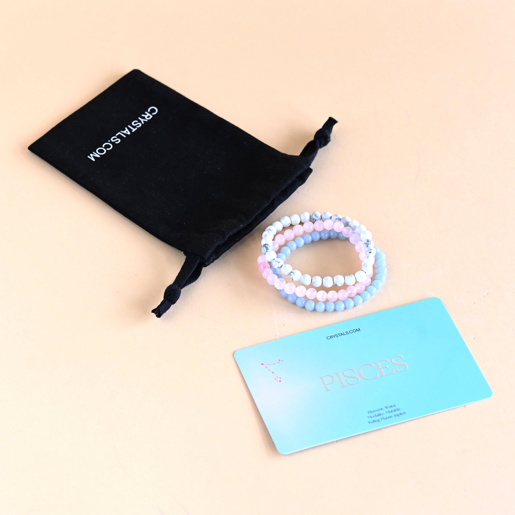 Pisces Bracelet Trio CRYSTALS.COM