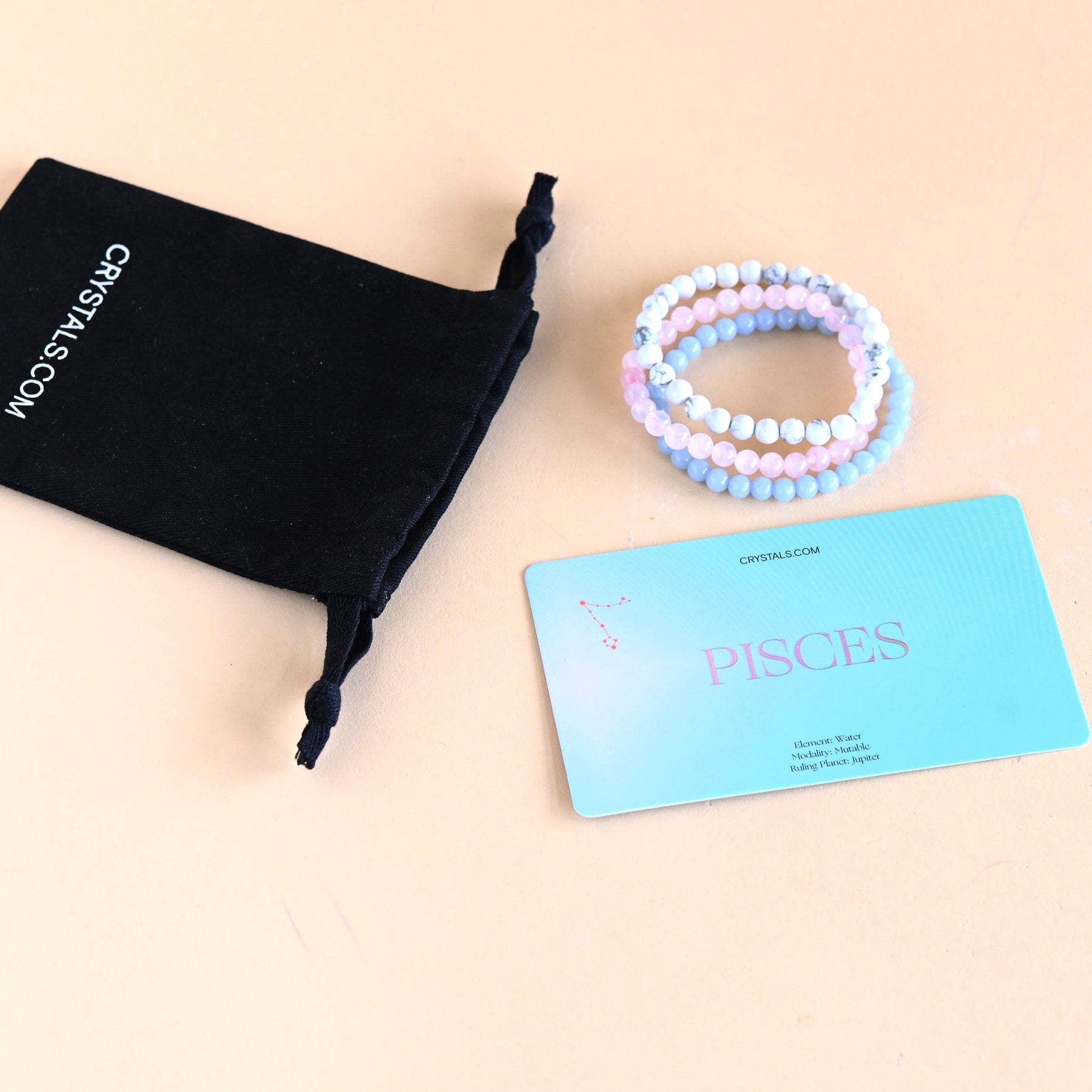 Pisces Bracelet Trio CRYSTALS.COM