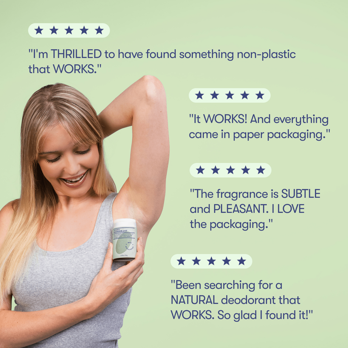 Plastic-Free Deodorant HiBAR