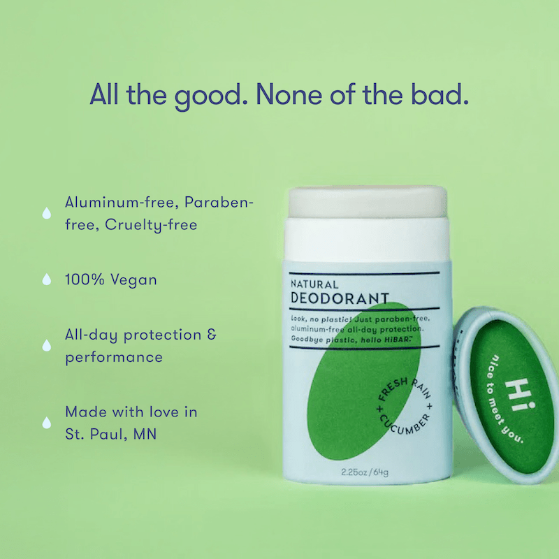 Plastic - Free Deodorant HiBAR